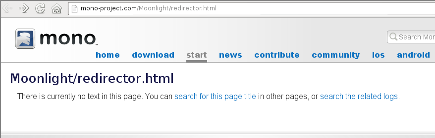 Silverlight inaccessible