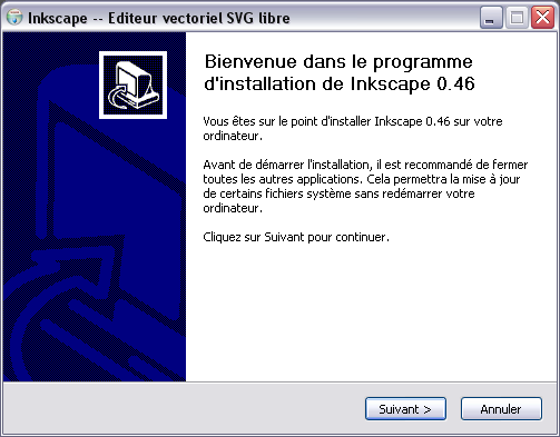 Lancement de linstallation